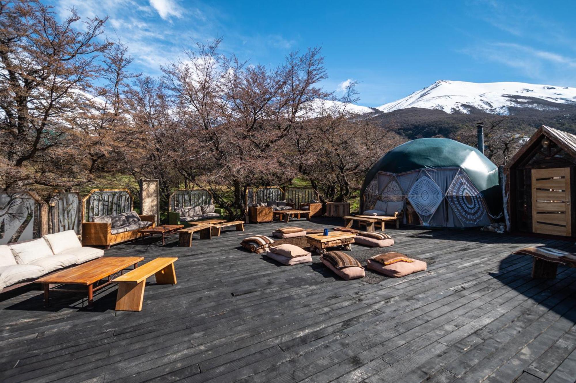 Villa Ecocamp Patagonia à Torres del Paine National Park Extérieur photo