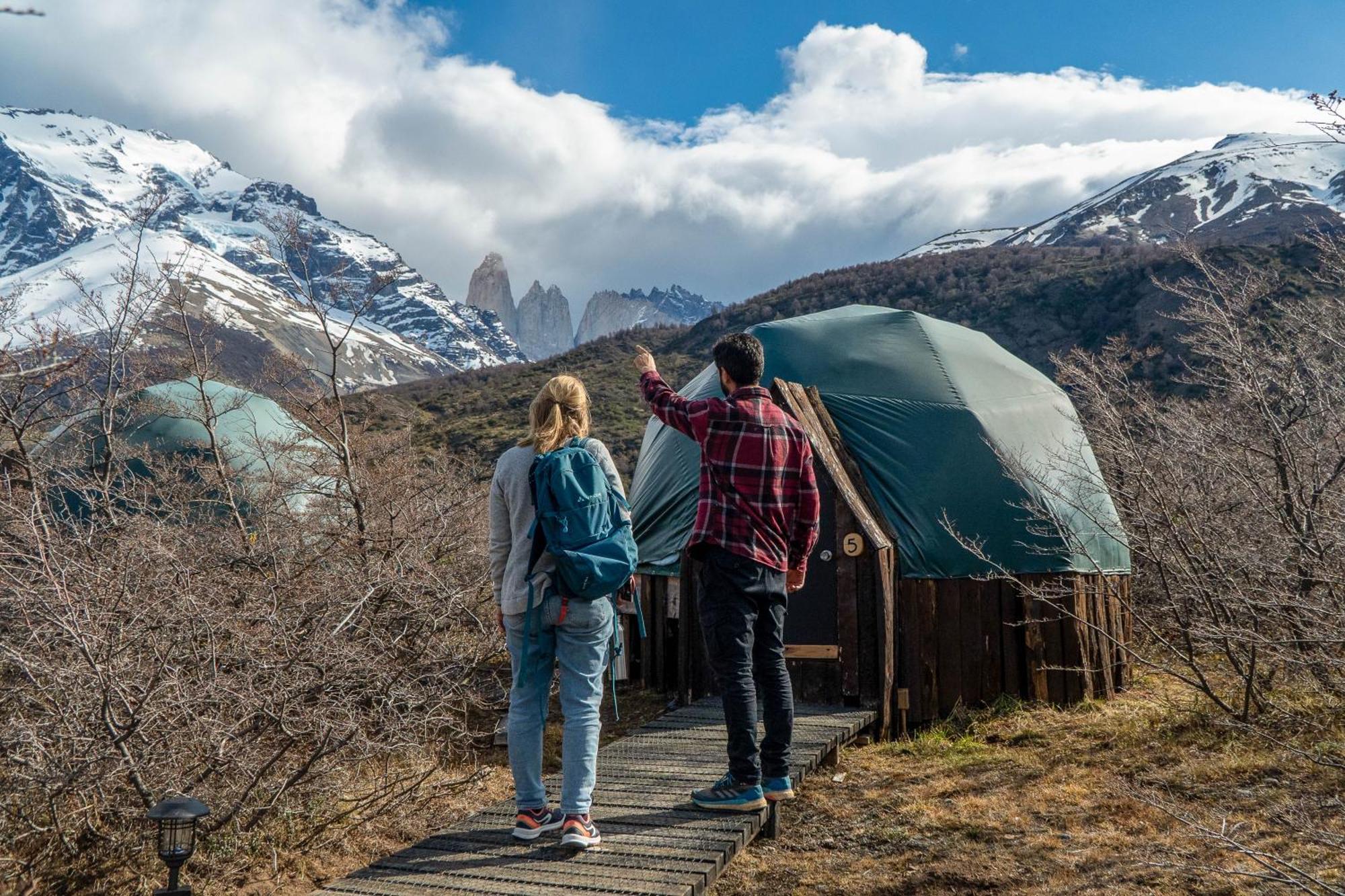 Villa Ecocamp Patagonia à Torres del Paine National Park Extérieur photo
